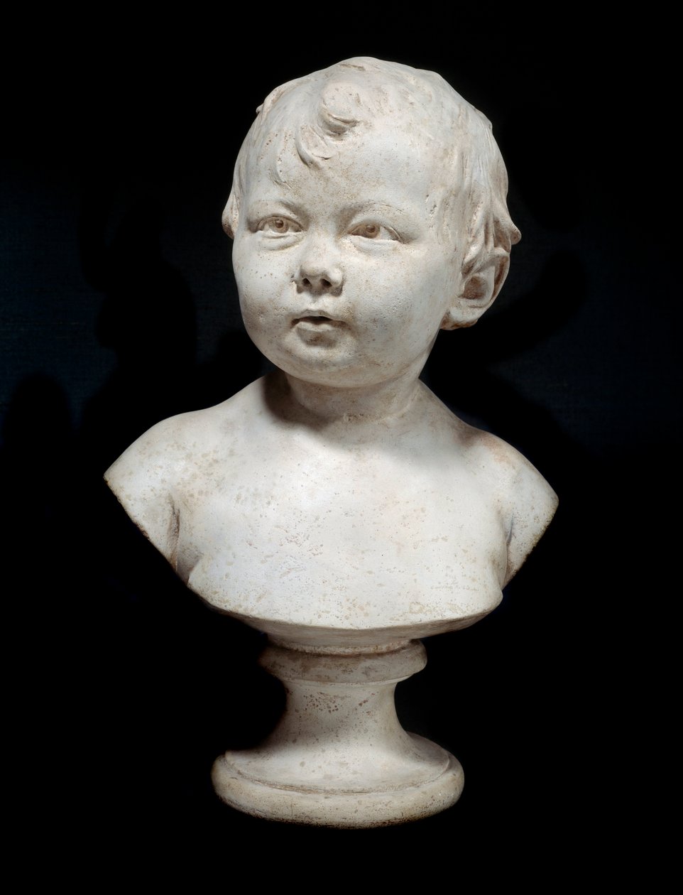 Sabine Houdon w wieku dziesięciu miesięcy Popiersie w gipsie – Jean Antoine Houdon (1741-1828) 1788 Paryż, Musee du Louvre autorstwa Jean Antoine Houdon