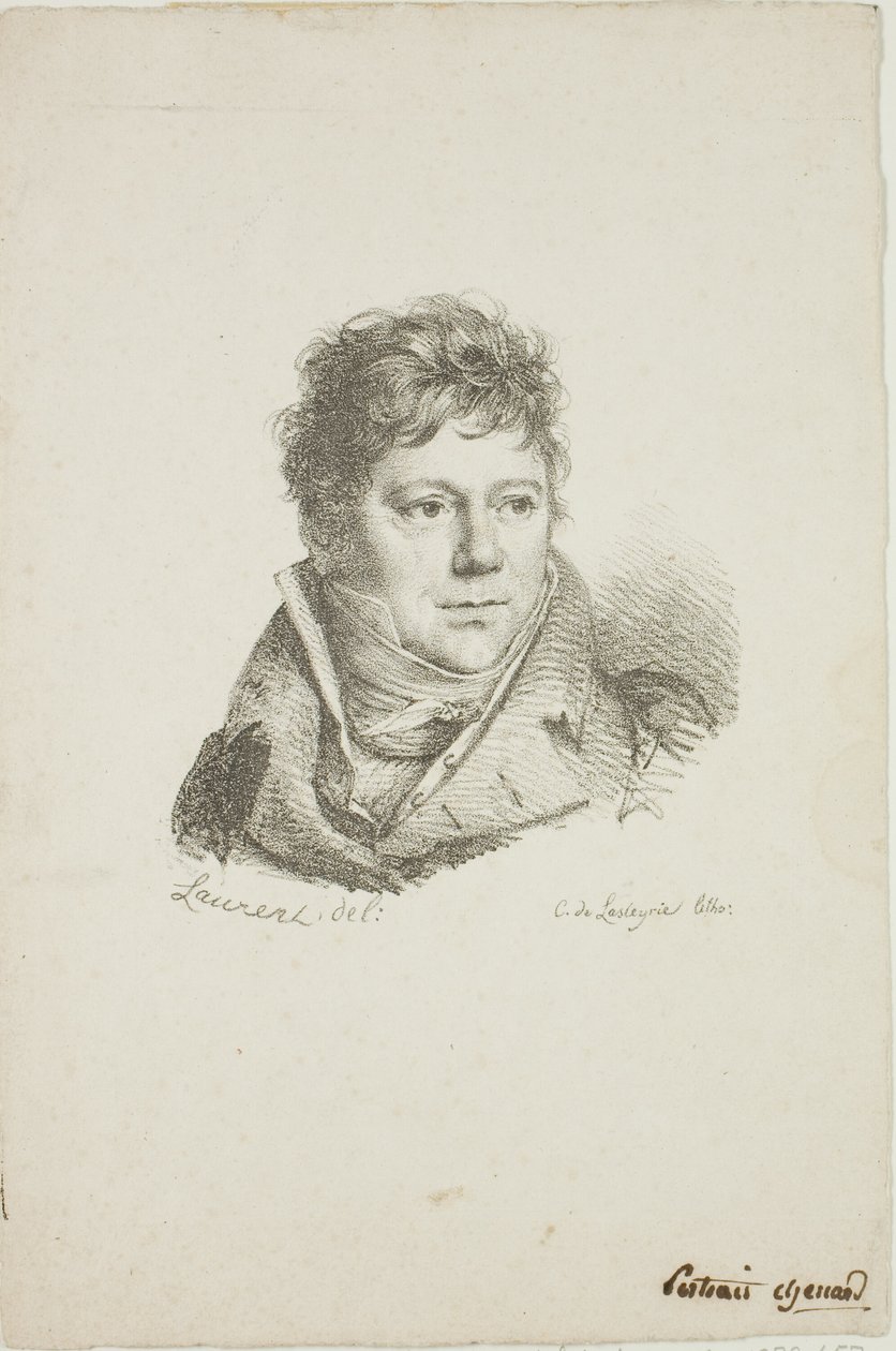 Portret M. Chenard autorstwa Jean Antoine Laurent