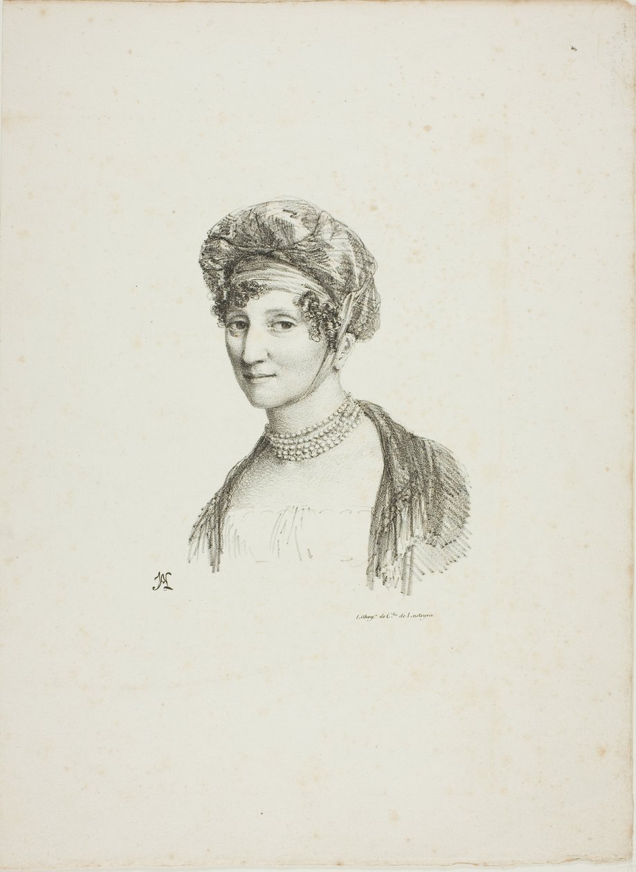 Portret kobiety w turbanie autorstwa Jean Antoine Laurent