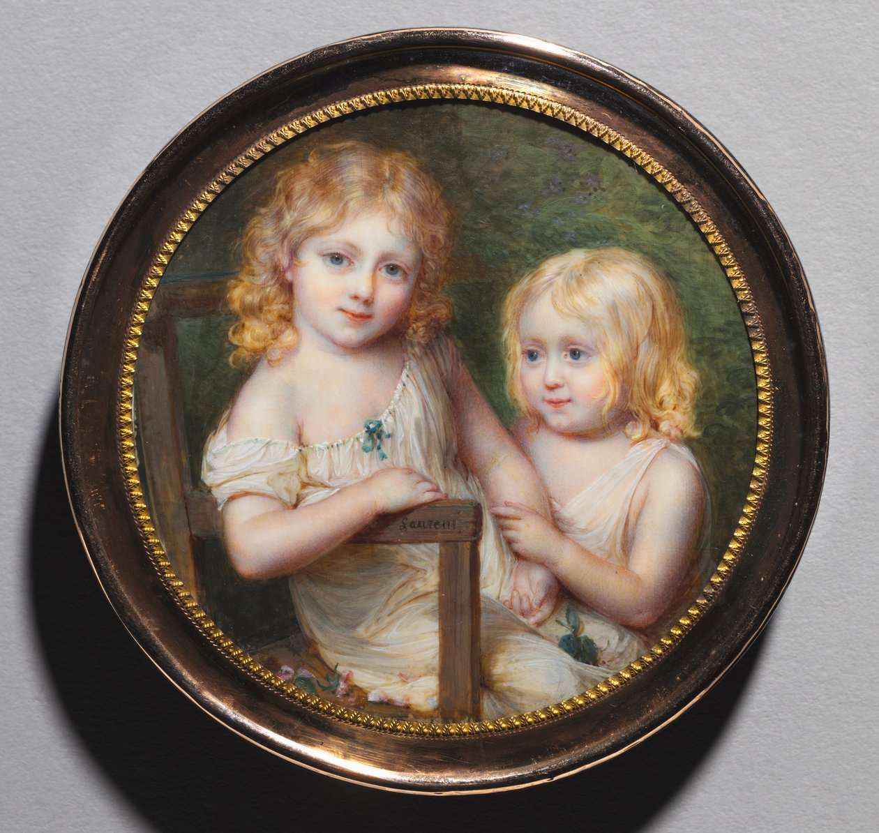 Portret dzieci artystów Emmy i Pawła, ok. godz. 1795. autorstwa Jean Antoine Laurent