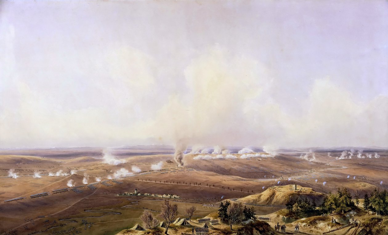 Bitwa pod Austerlitz 2 grudnia 1805 r. autorstwa Jean Antoine Simeon Fort