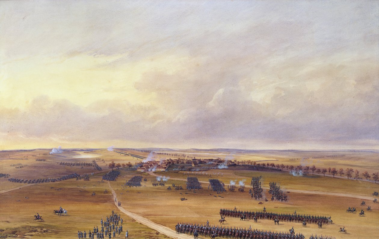 Bitwa pod Champaubert, 10 lutego 1814, 1849 (wc na papierze) autorstwa Jean Antoine Simeon Fort
