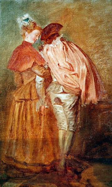 Wyjazd do Kythira autorstwa Jean Antoine Watteau
