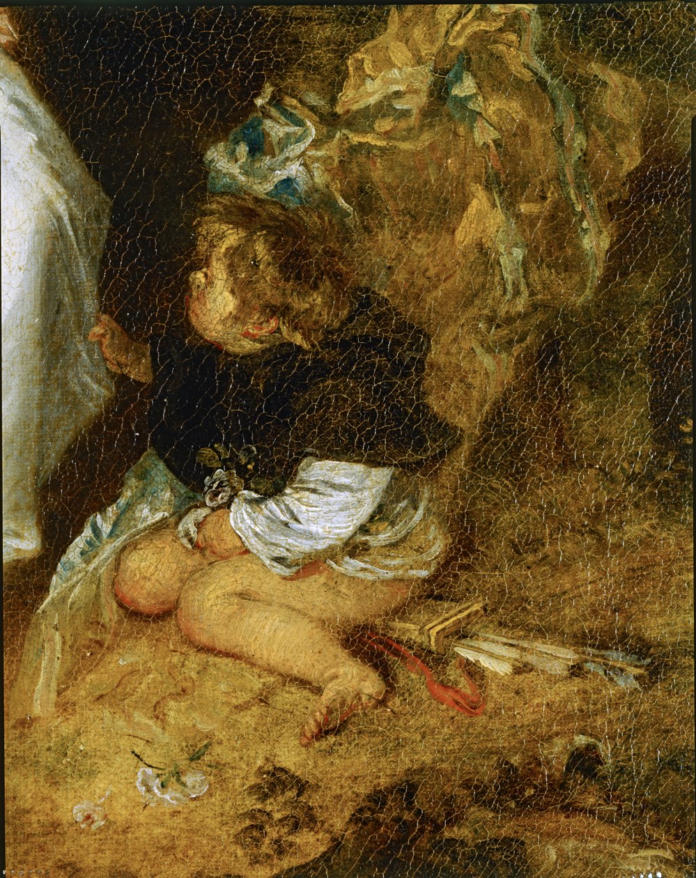 Wejście na pokład Cythere ... autorstwa Jean Antoine Watteau