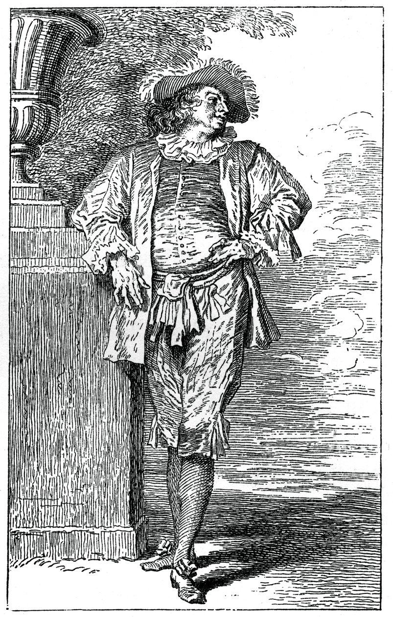Kostium chłopski, 1885 autorstwa Jean Antoine Watteau
