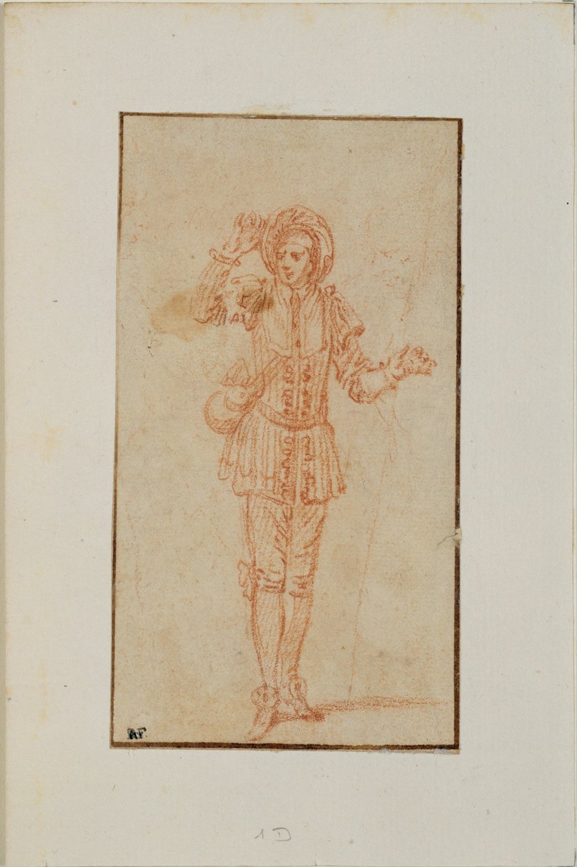 Un pelerin de Cythere ... autorstwa Jean Antoine Watteau