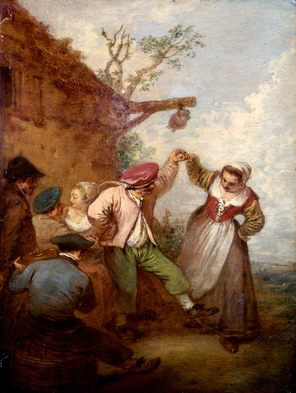 Nieznany obraz autorstwa Jean Antoine Watteau