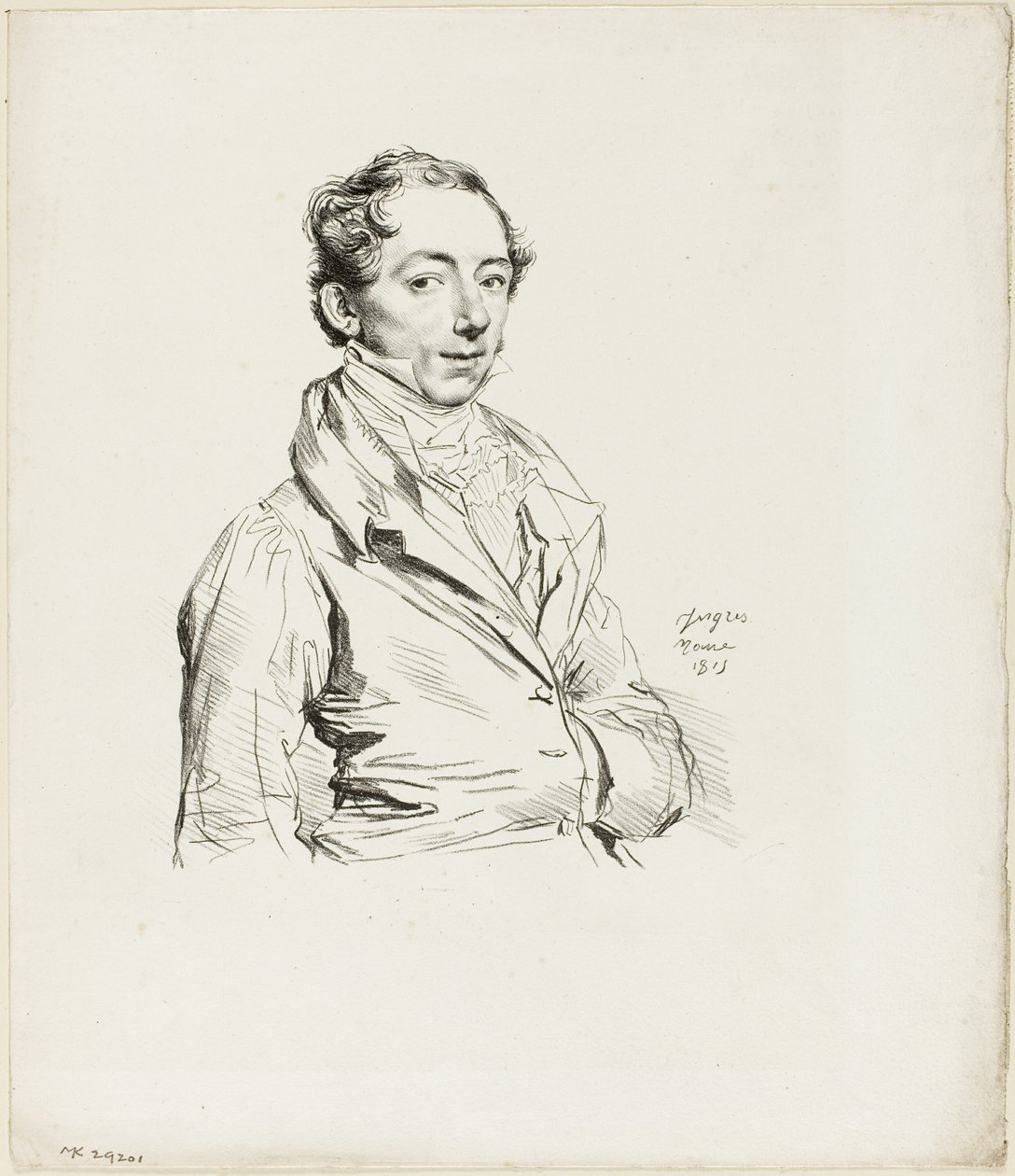 Frederic Sylvester Douglas autorstwa Jean Auguste Dominique Ingres