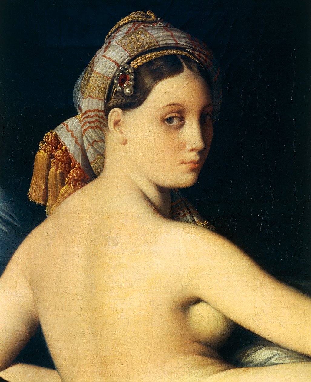Wielka Odaliska autorstwa Jean Auguste Dominique Ingres