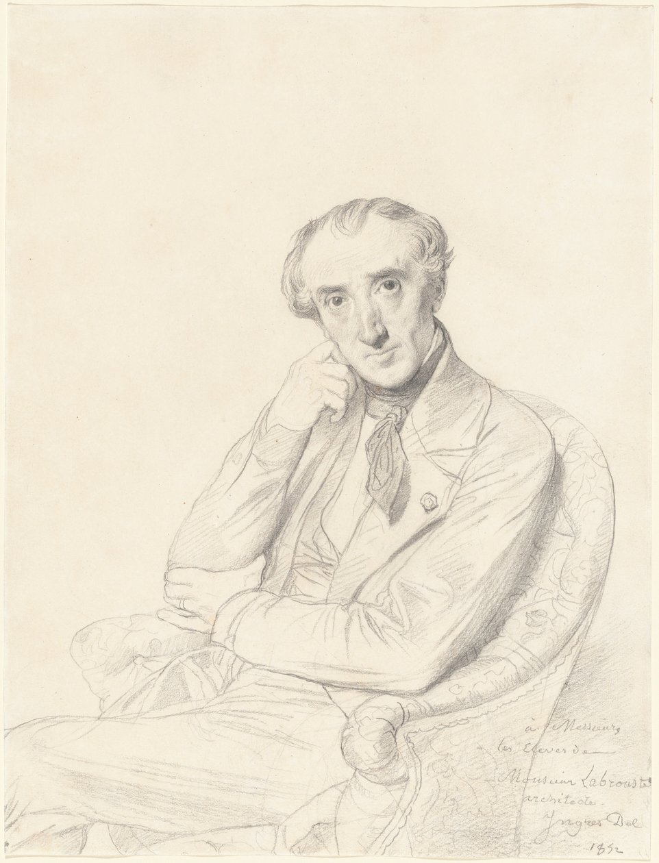 Henri Labrouste autorstwa Jean Auguste Dominique Ingres