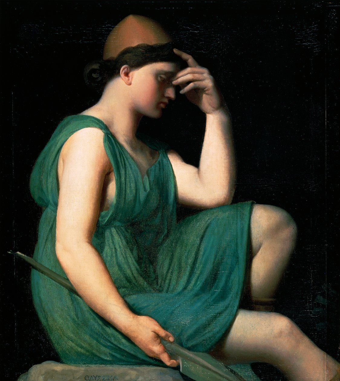 Homer, Odyseja, Jean Auguste Dominique Ingres (1780-1867). autorstwa Jean Auguste Dominique Ingres