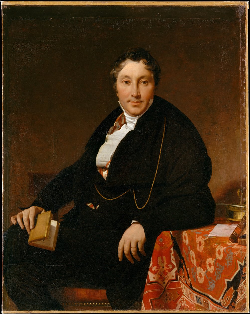 Jacques-Louis Leblanc (1774-1846) autorstwa Jean Auguste Dominique Ingres