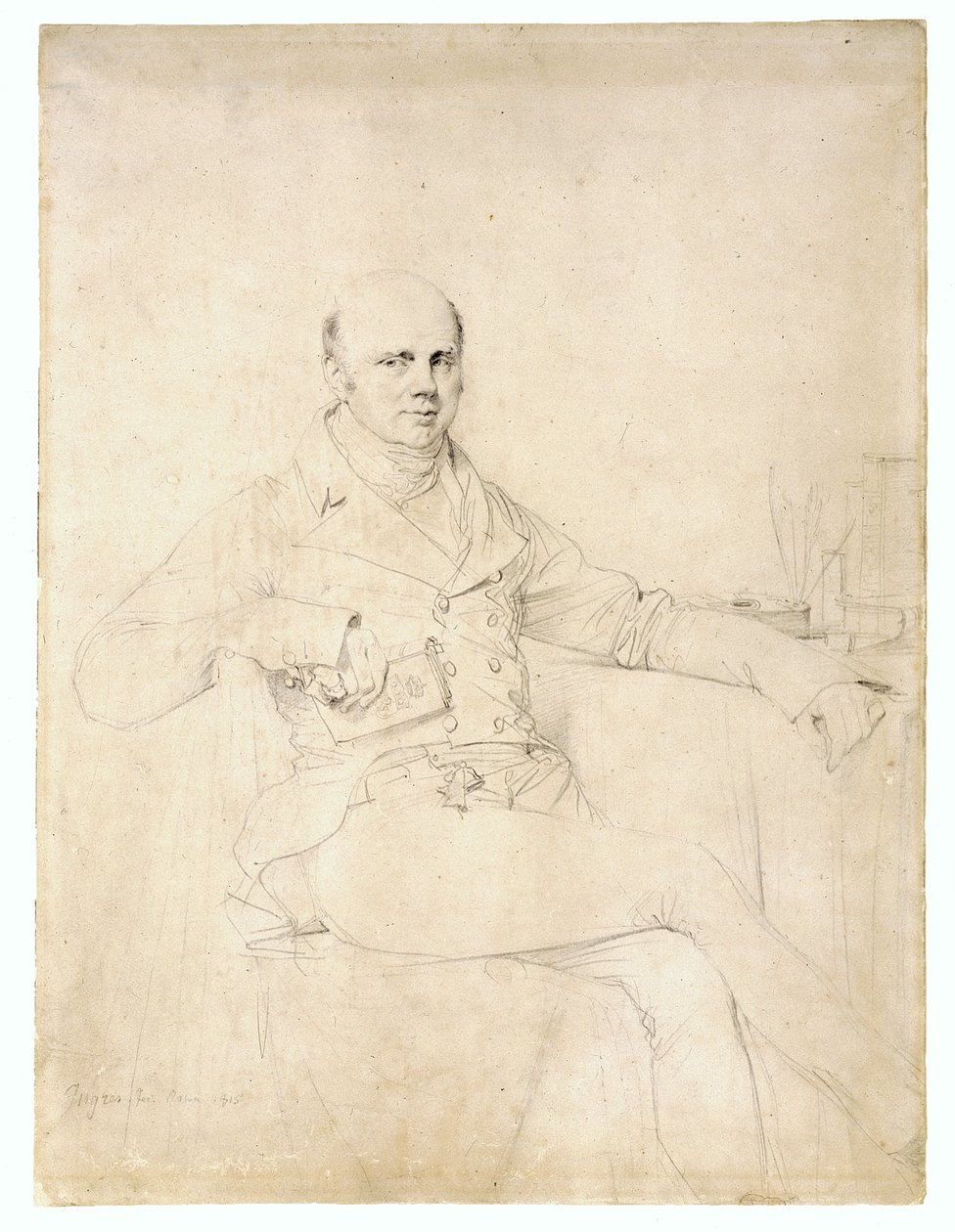 John Russell, szósty książę Bedford autorstwa Jean Auguste Dominique Ingres