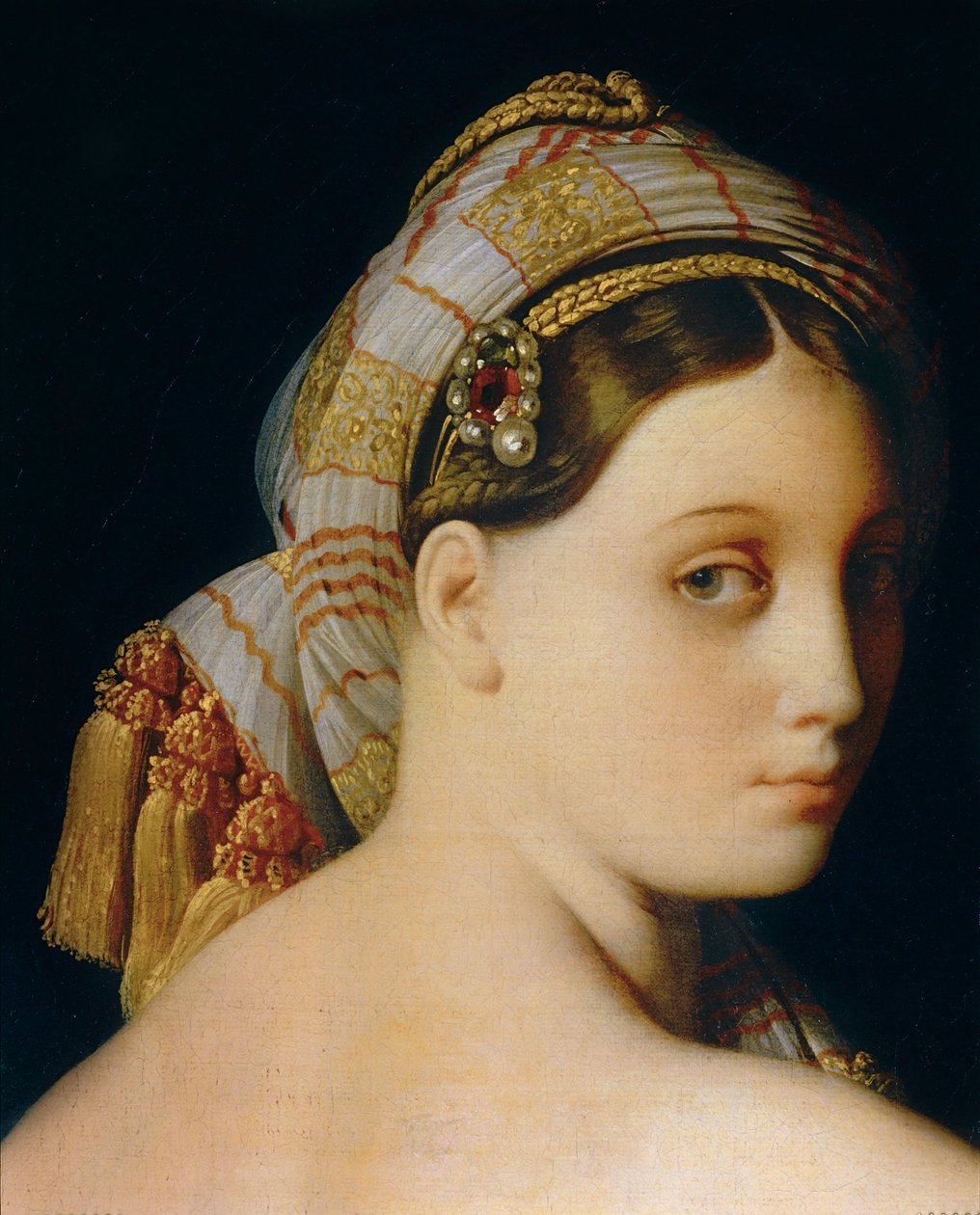 La Grande Odalisque - Wielka Odaliska ... autorstwa Jean Auguste Dominique Ingres
