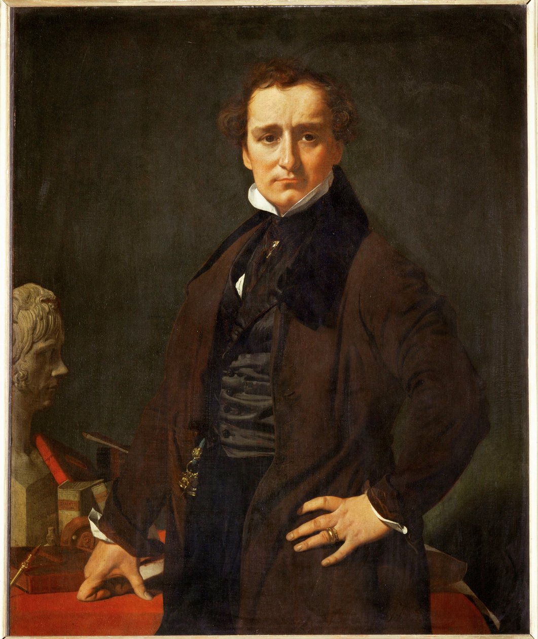 Lorenzo Bartolini, rzeźbiarz ... autorstwa Jean Auguste Dominique Ingres