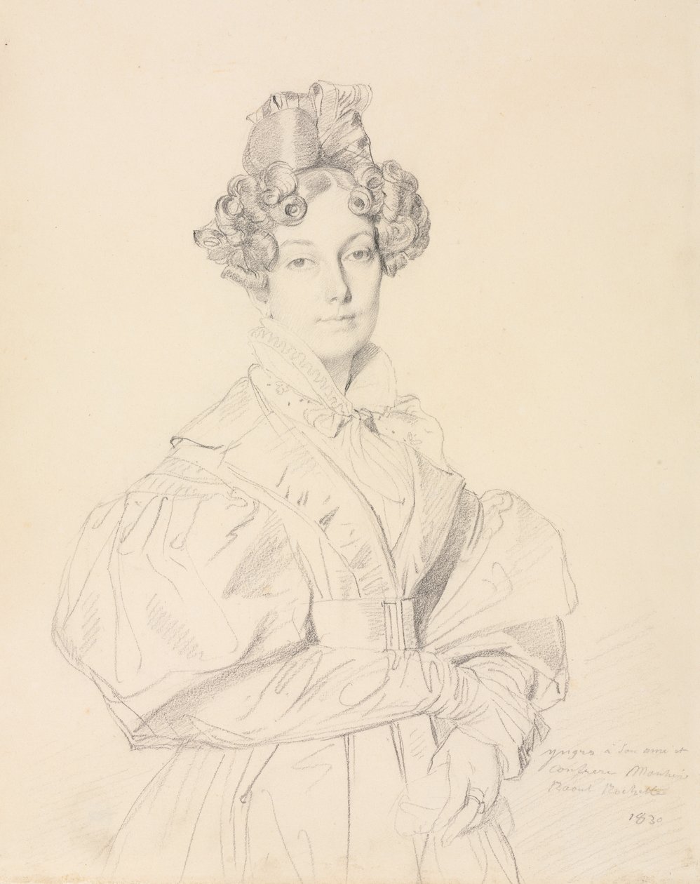 Pani Désiré Raoul-Rochette autorstwa Jean Auguste Dominique Ingres