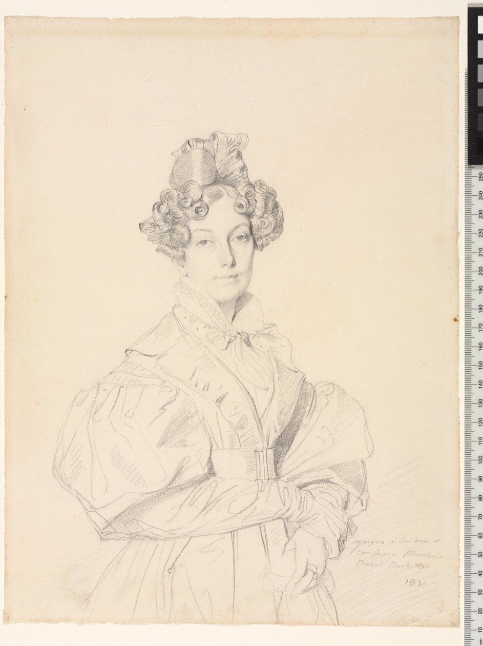 Madame Desiré Raoul-Rochette, 1830 r autorstwa Jean Auguste Dominique Ingres