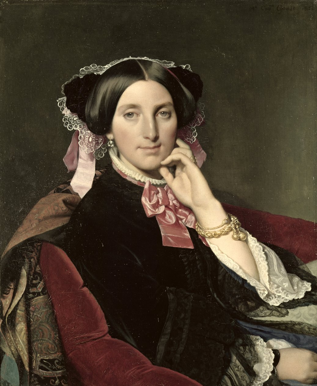 panna Gonse autorstwa Jean Auguste Dominique Ingres