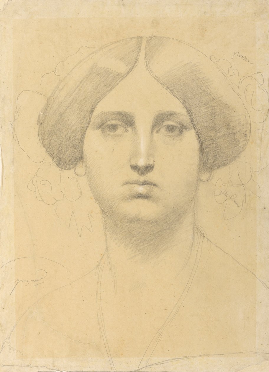 Pani Moitessier autorstwa Jean Auguste Dominique Ingres