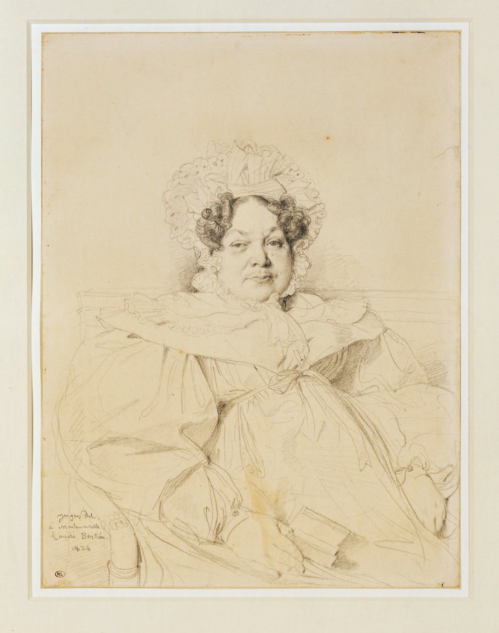 Louis-Francois Bertin ... autorstwa Jean Auguste Dominique Ingres