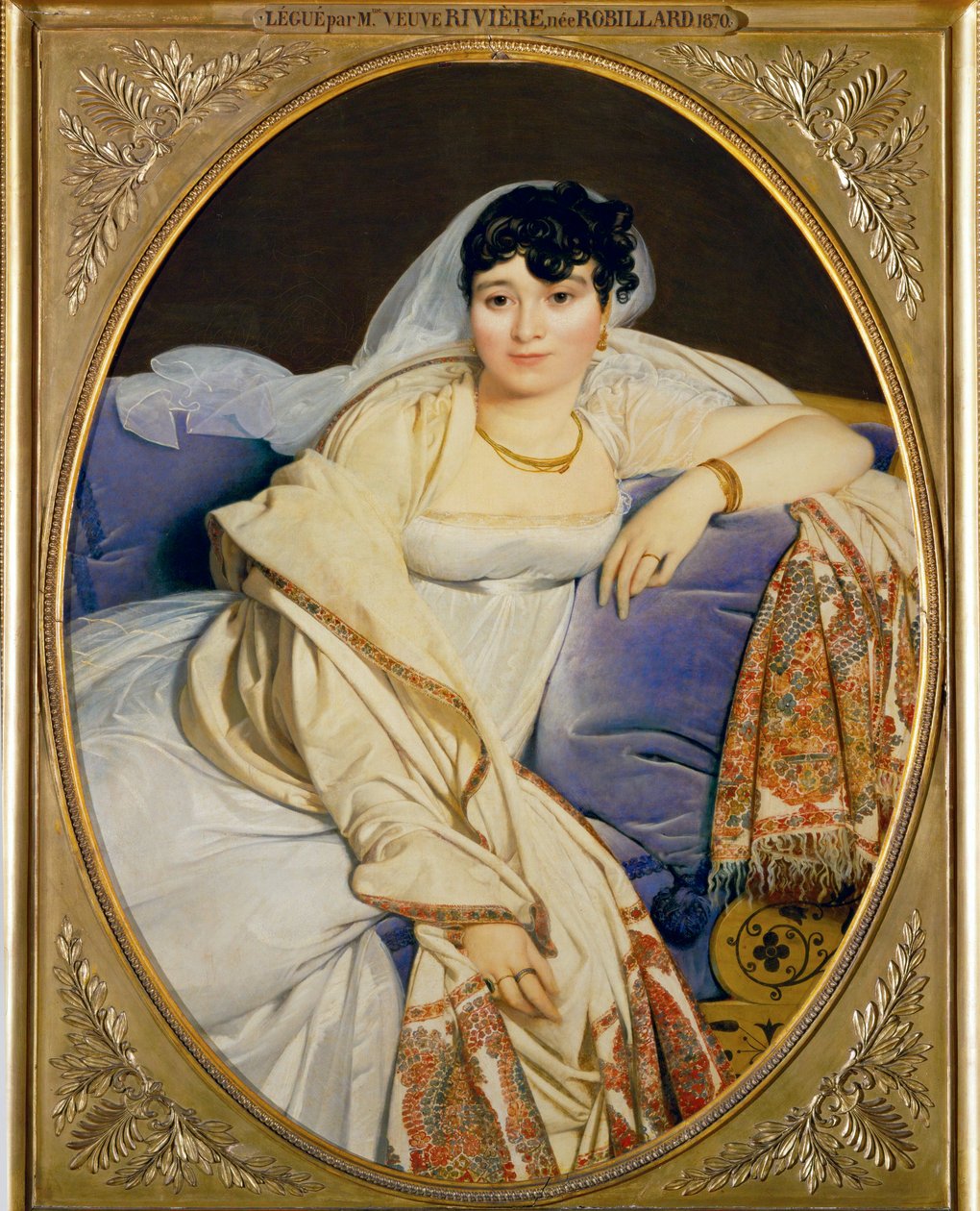 Mme. Riviere, z domu Marie Francoise Jacquette Bibiane Blot ... autorstwa Jean Auguste Dominique Ingres