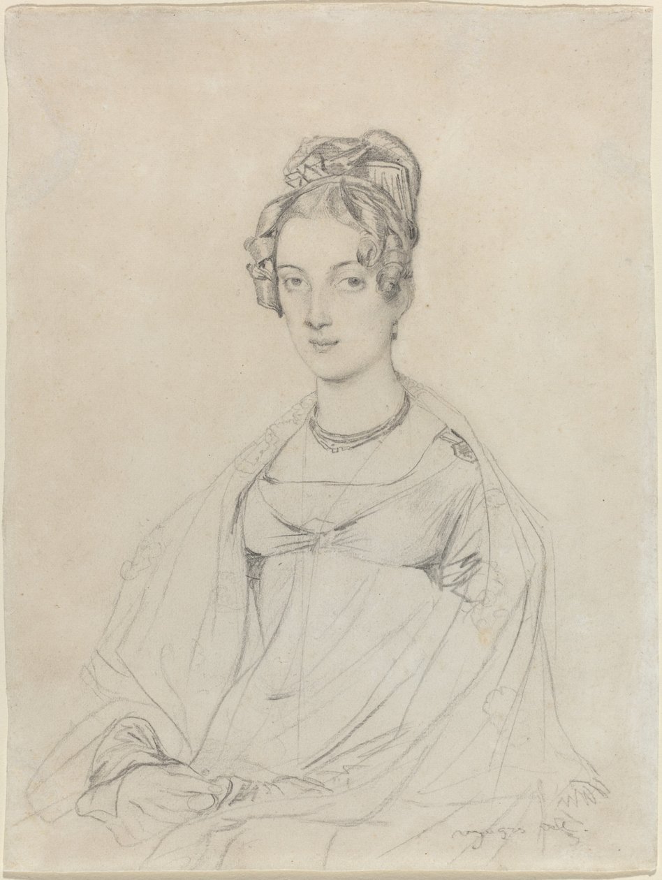 Pani Edwarda Dodwell autorstwa Jean Auguste Dominique Ingres