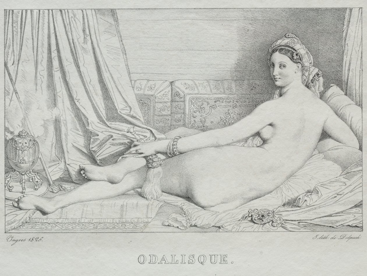 Odaliska autorstwa Jean Auguste Dominique Ingres