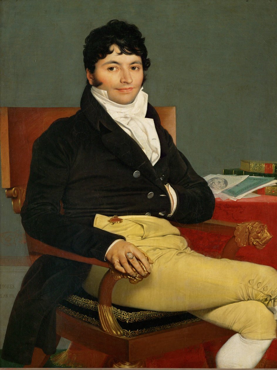 Philibert Riviere, mistrz petycji w Radzie Królewskiej ... autorstwa Jean Auguste Dominique Ingres