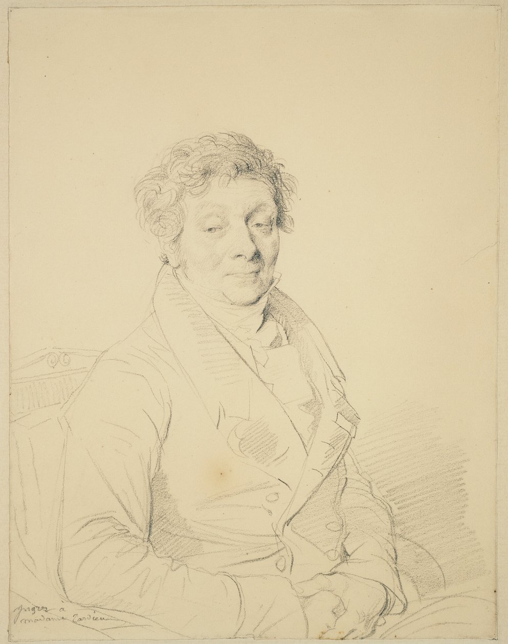 Pierre Alexandre Tardieu autorstwa Jean Auguste Dominique Ingres