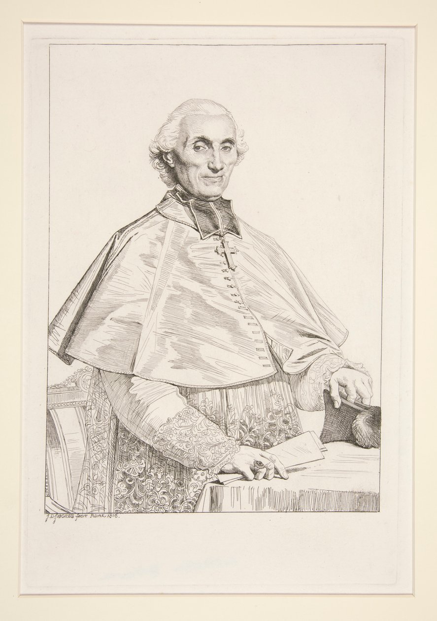 Portret Gabriela Courtois de Pressigny autorstwa Jean Auguste Dominique Ingres