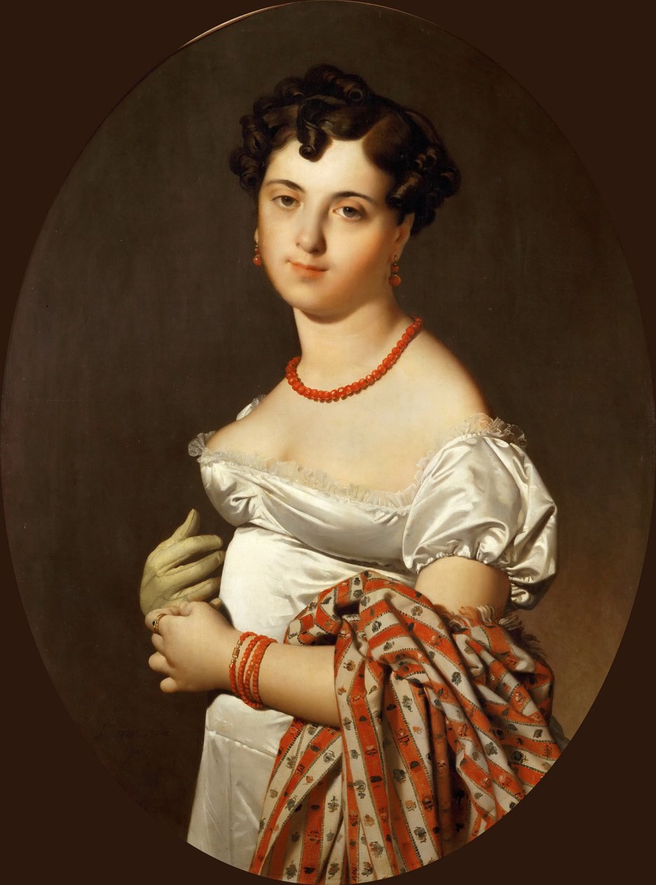 Portret madame Cécile Panckoucke z domu Bochet autorstwa Jean Auguste Dominique Ingres