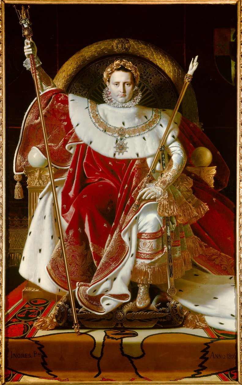 Portret Napoleona I autorstwa Jean Auguste Dominique Ingres