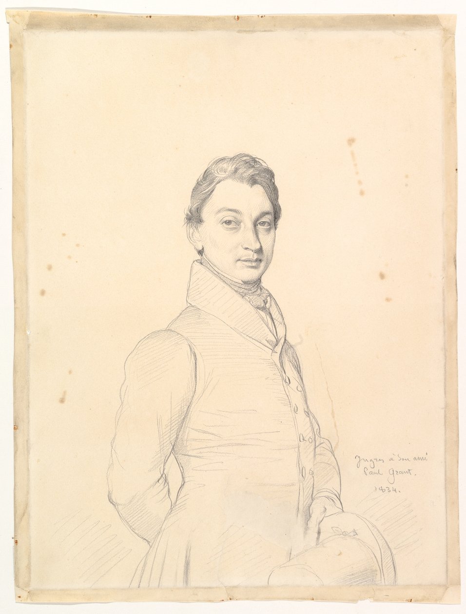 Adwokat Paul Grand autorstwa Jean Auguste Dominique Ingres