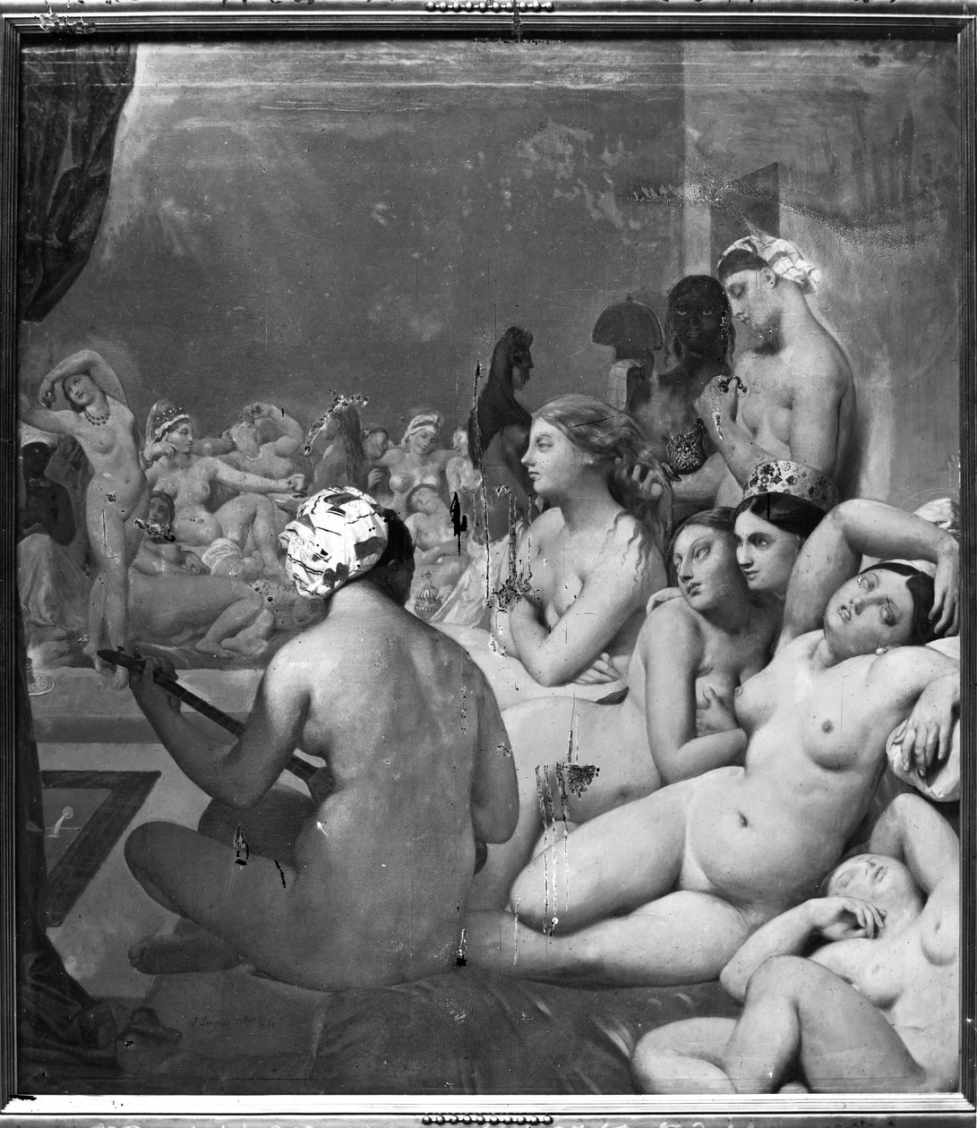 Łaźnia Turecka, 7 października 1859 autorstwa Jean Auguste Dominique Ingres