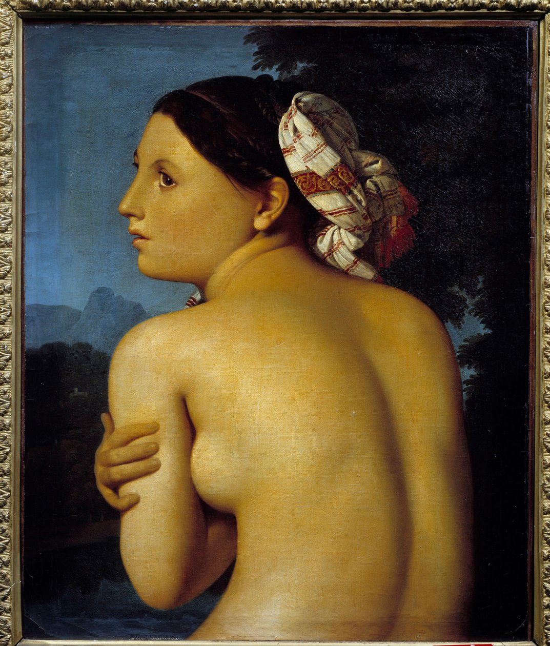 Kąpiący się. Obraz Jeana Auguste Dominique Ingres (1780-1867) autorstwa Jean Auguste Dominique Ingres