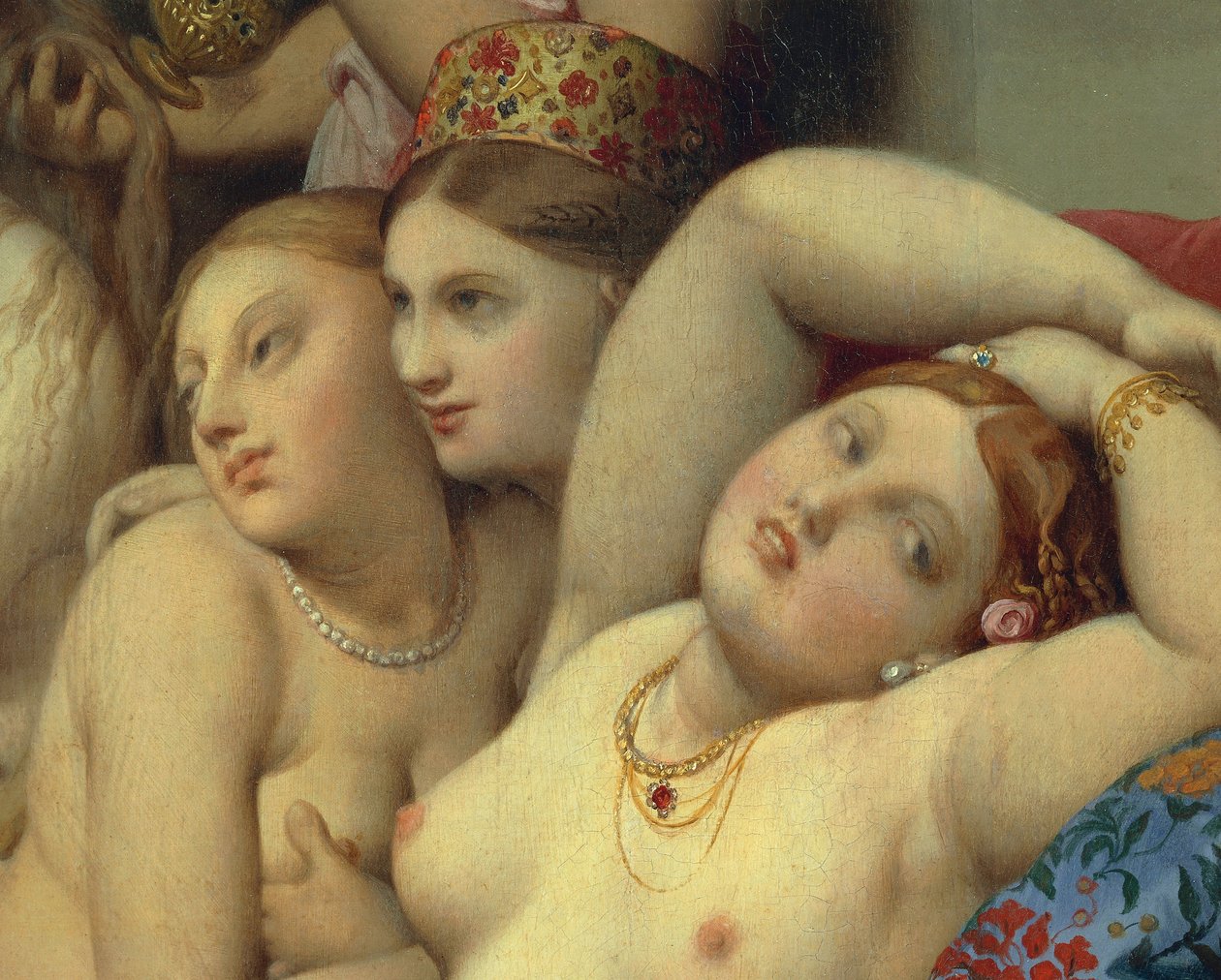 łaźnia turecka autorstwa Jean Auguste Dominique Ingres