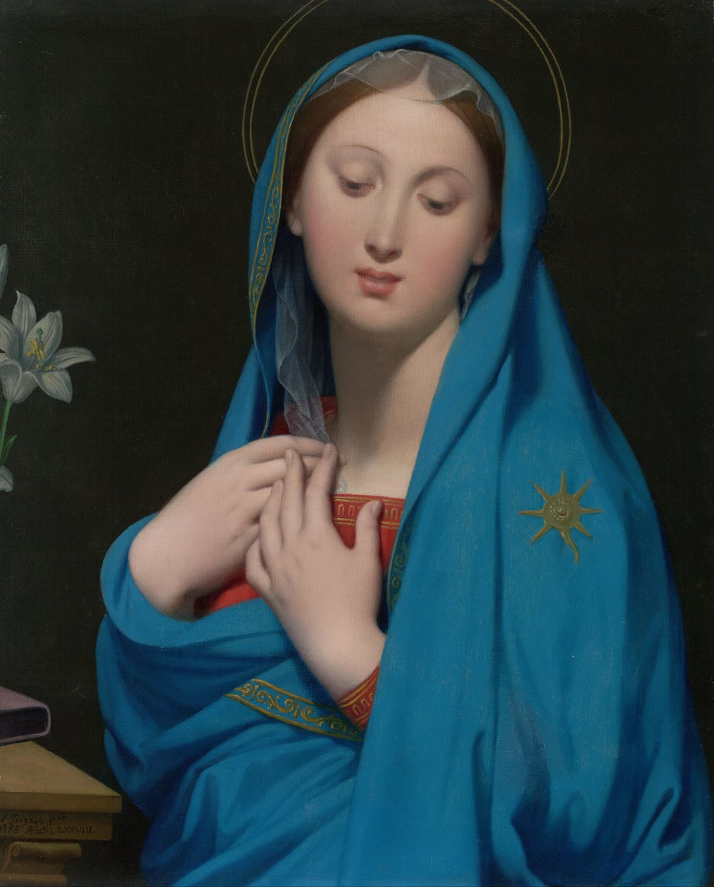 Dziewica adopcyjna autorstwa Jean Auguste Dominique Ingres