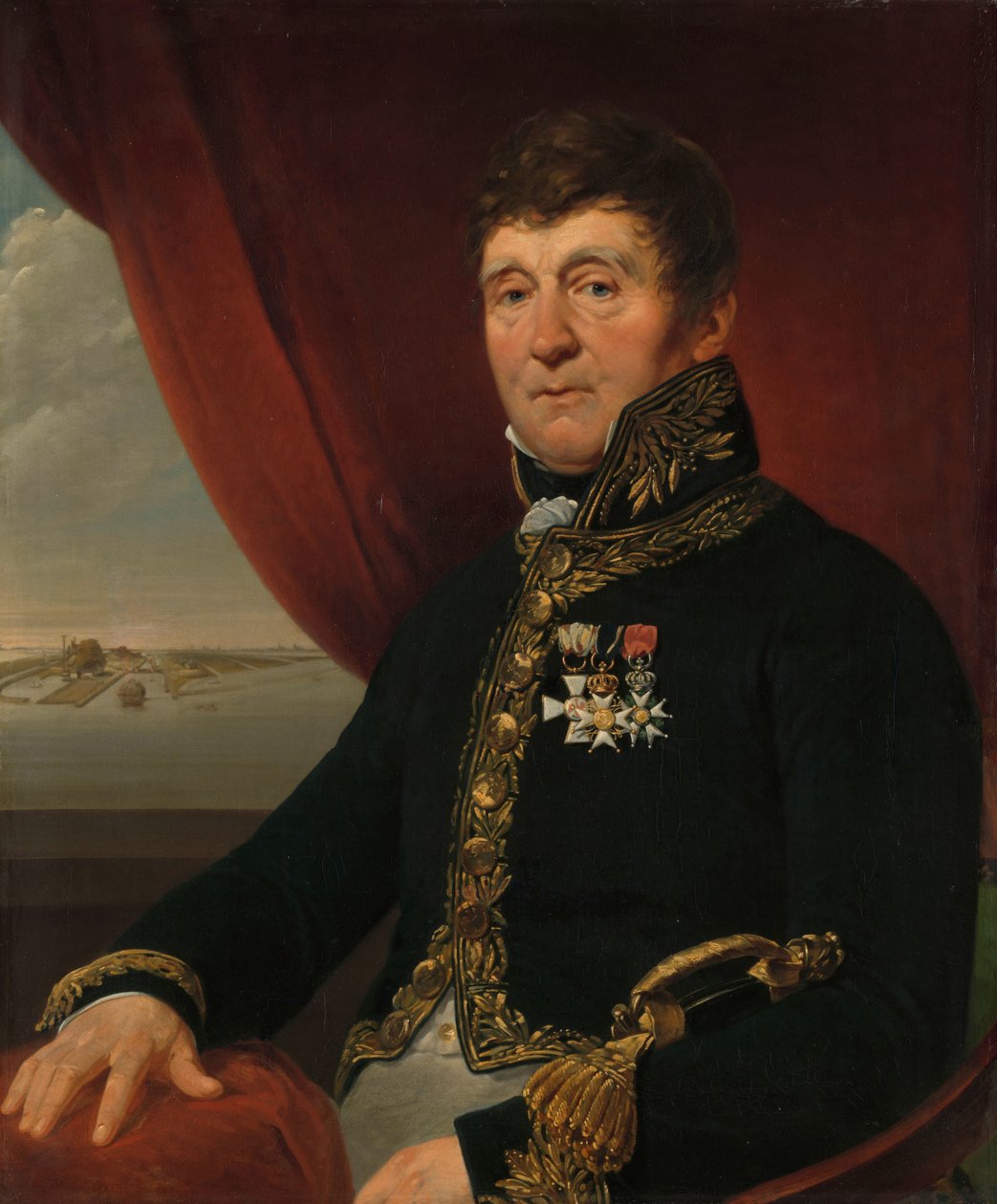 Jan Blanken Jansz., Nadinspektor Wodociągów autorstwa Jean Augustin Daiwaille