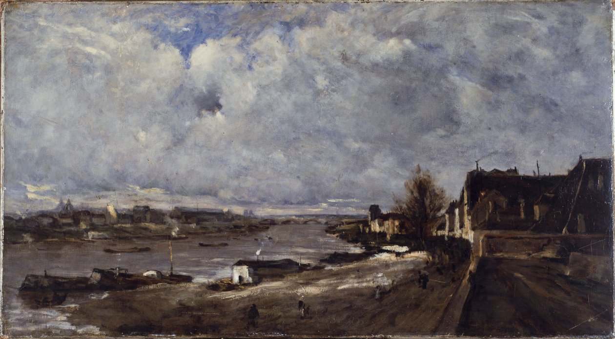 Quai de Bercy, ok. 1890 (olej) autorstwa Jean Baptiste Antoine Guillemet