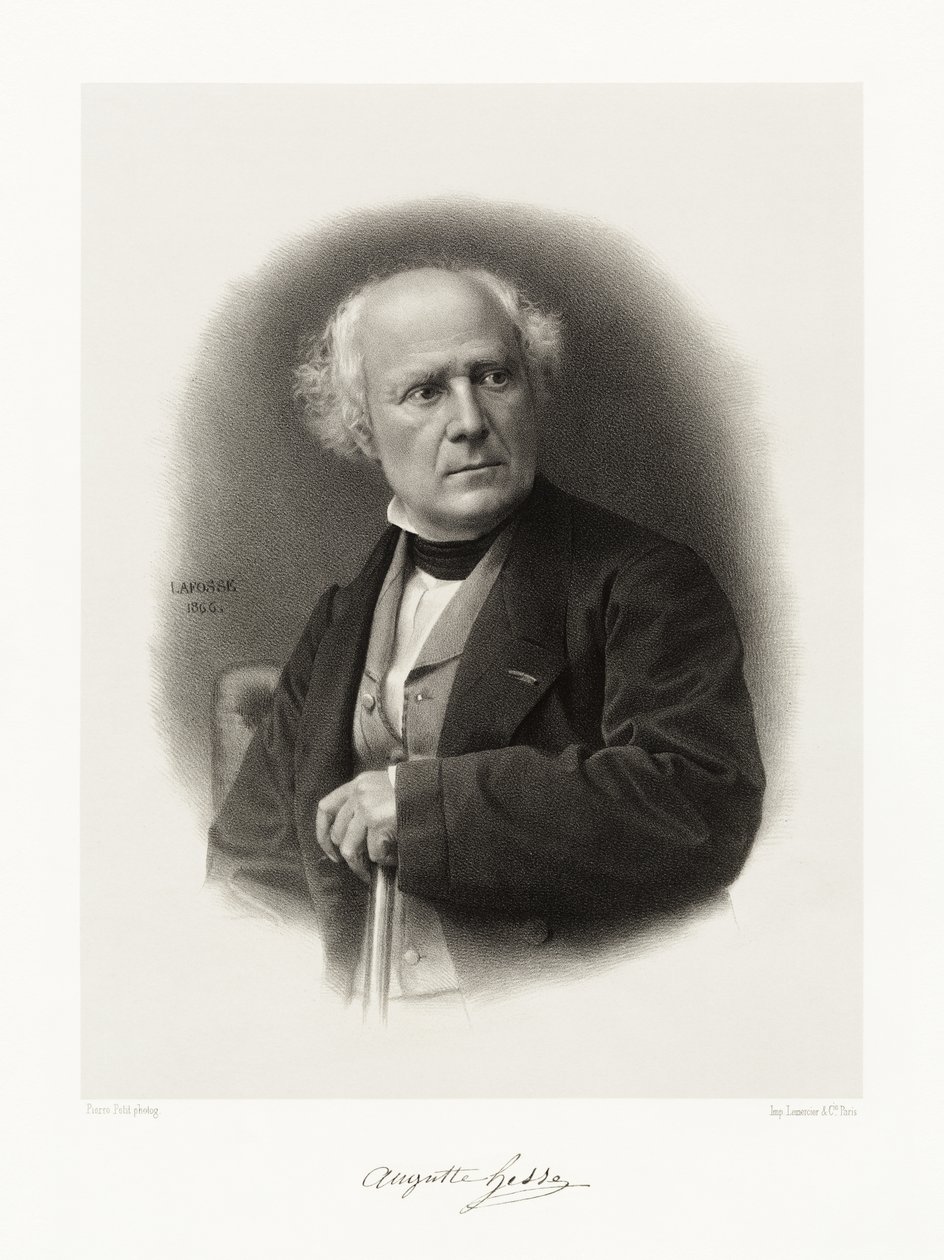 Nicolas Auguste Hesse, 1865-66 autorstwa Jean Baptiste Adolphe Lafosse
