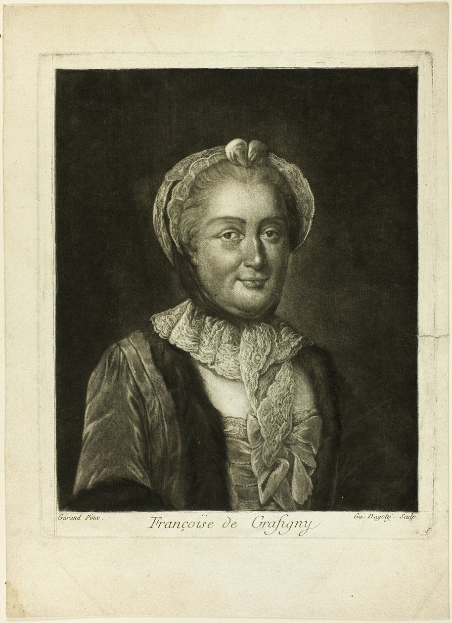 Françoise de Grasigny autorstwa Jean Baptiste Andre Gautier D