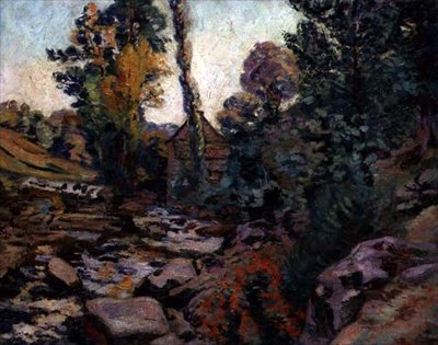 Młyn Bouchardon, ok. 1894 (olej na płótnie) autorstwa Jean Baptiste Armand Guillaumin