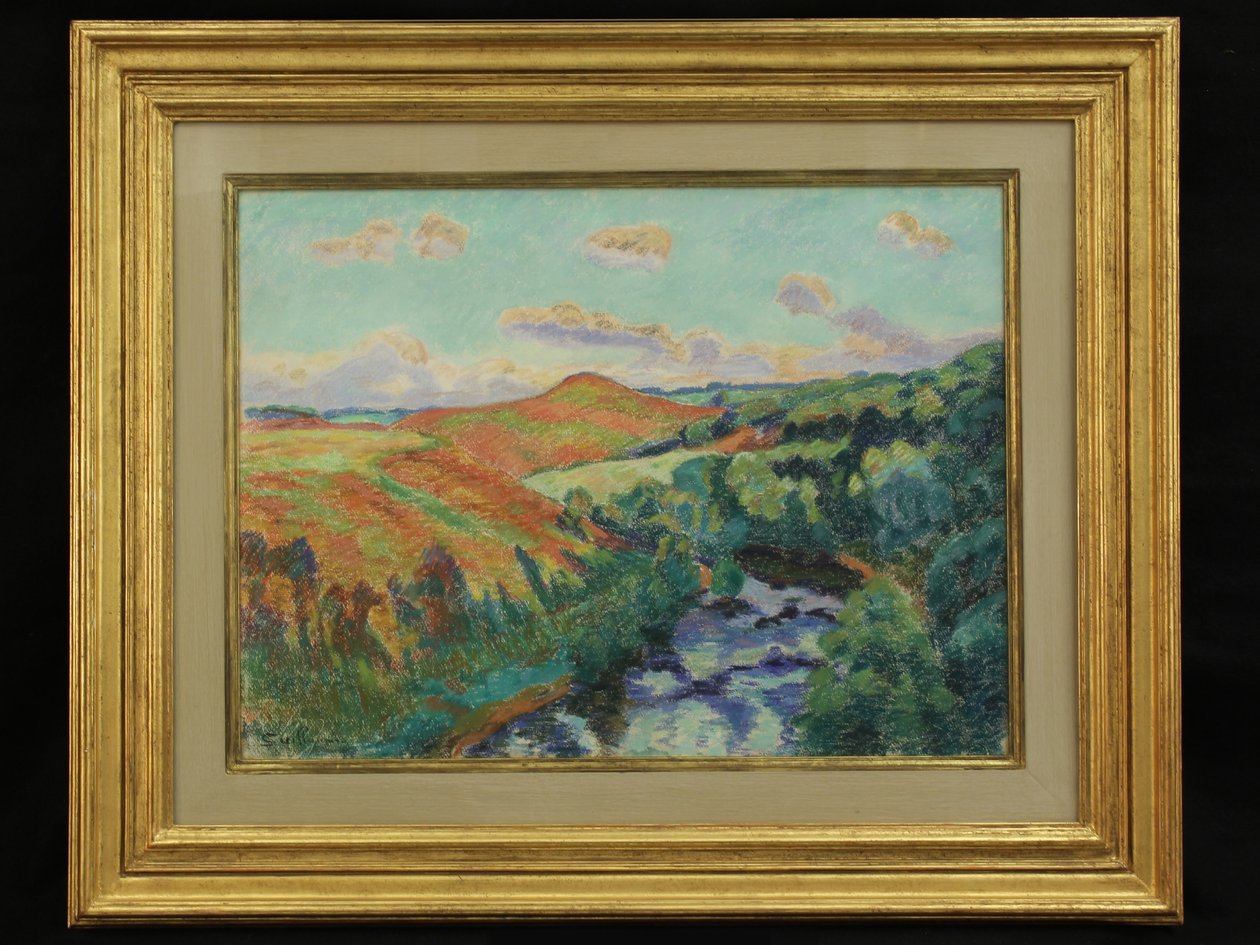 Krajobraz w Creuze, Crozant autorstwa Jean Baptiste Armand Guillaumin