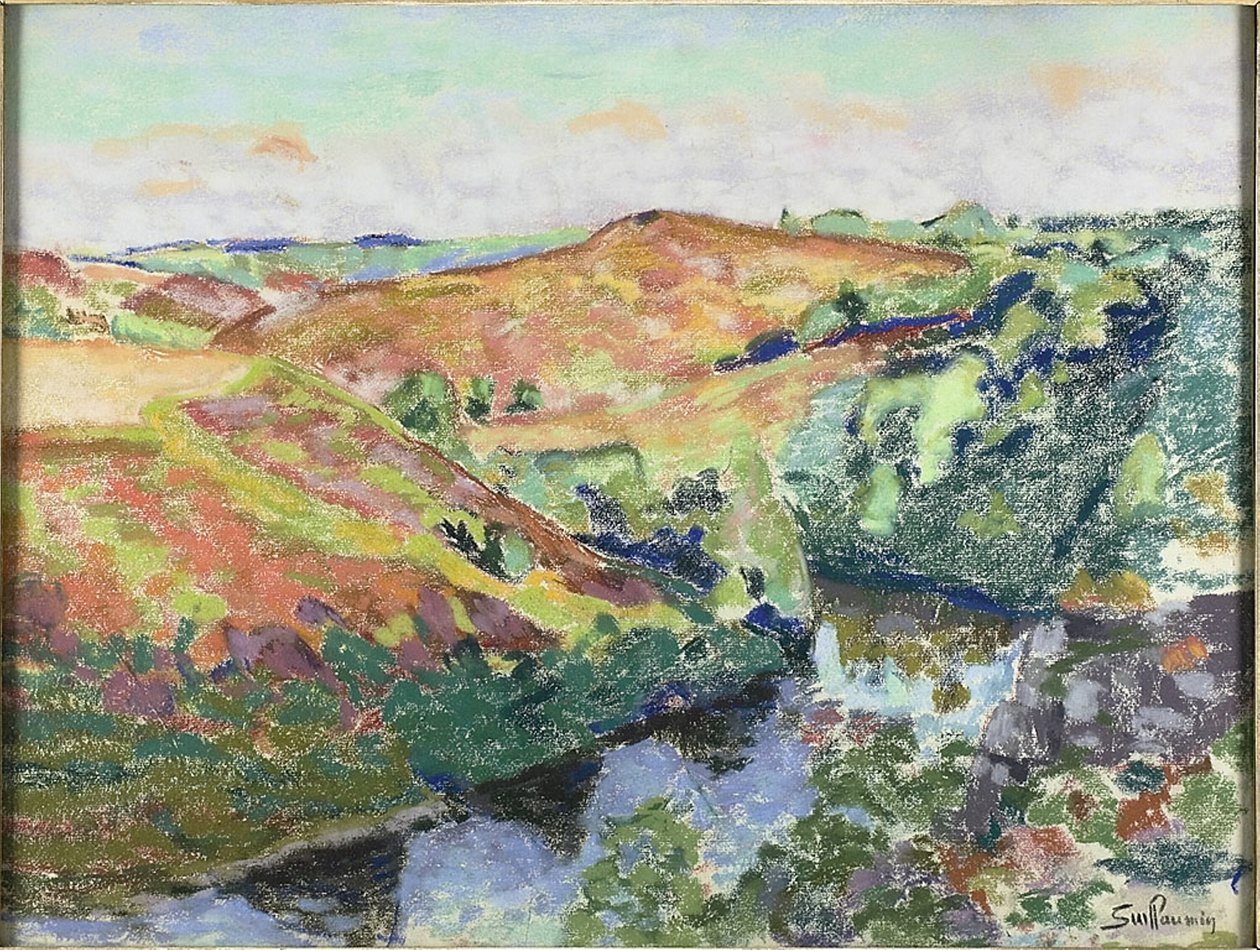 Krajobraz w Crozant autorstwa Jean Baptiste Armand Guillaumin