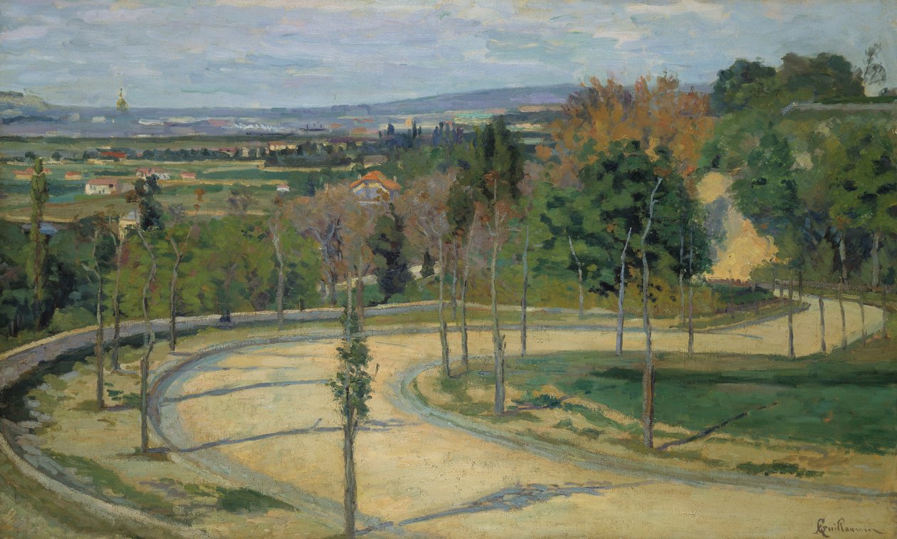 Okolice Paryża, 1875 autorstwa Jean Baptiste Armand Guillaumin