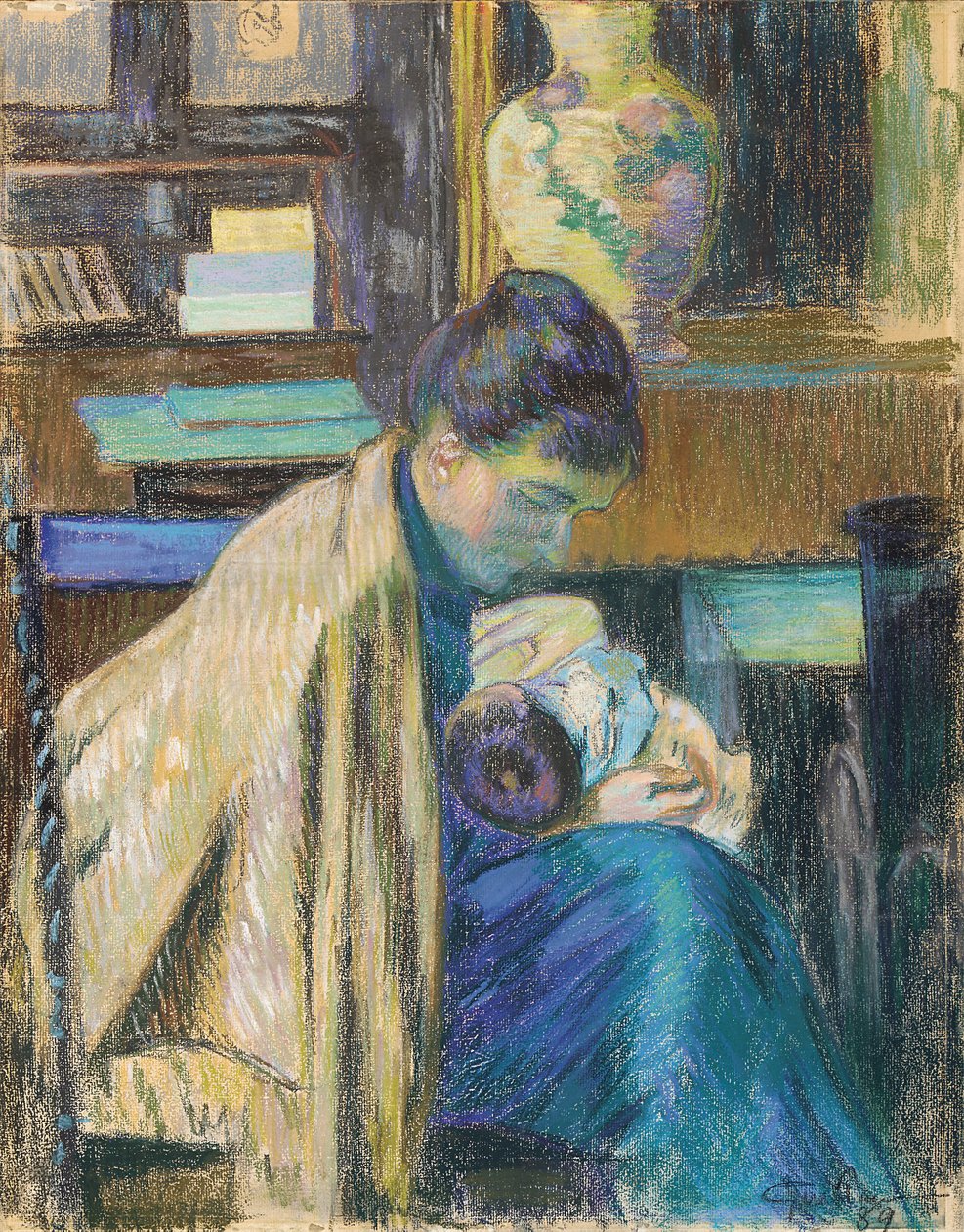 Madame Guillaumin z Madeleine, 1889 autorstwa Jean Baptiste Armand Guillaumin