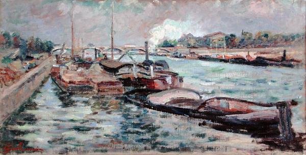 Sekwana autorstwa Jean Baptiste Armand Guillaumin