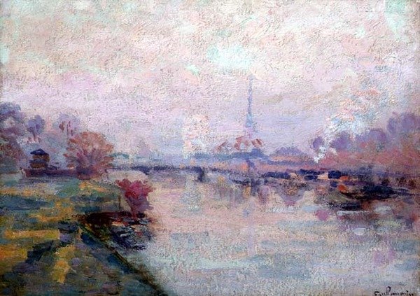 Sekwana w Paryżu (olej na płótnie) autorstwa Jean Baptiste Armand Guillaumin