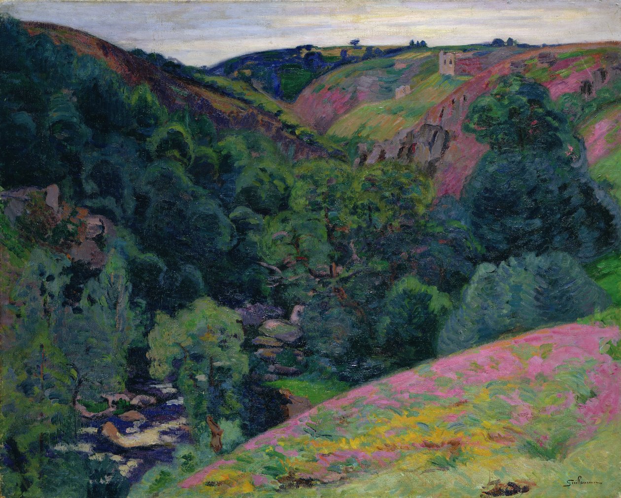 Dolina Sedlaczka, 1897 autorstwa Jean Baptiste Armand Guillaumin