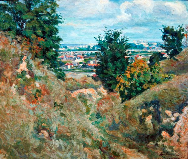 Dolina pod Paryżem autorstwa Jean Baptiste Armand Guillaumin